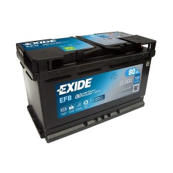Аккумулятор Exide EFB Carbon Boost 80Ah R+ 720A
